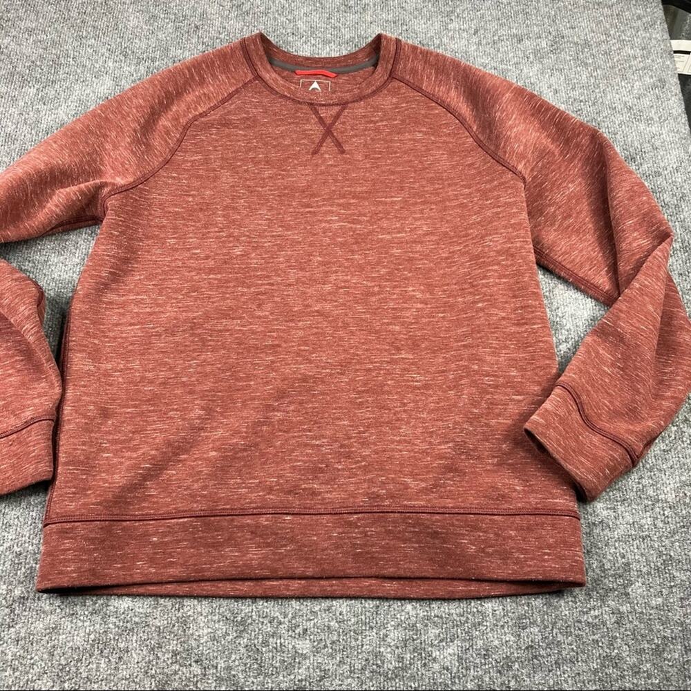 Maroon‎ pullover maroon Gerry Sweater, size M crewneck